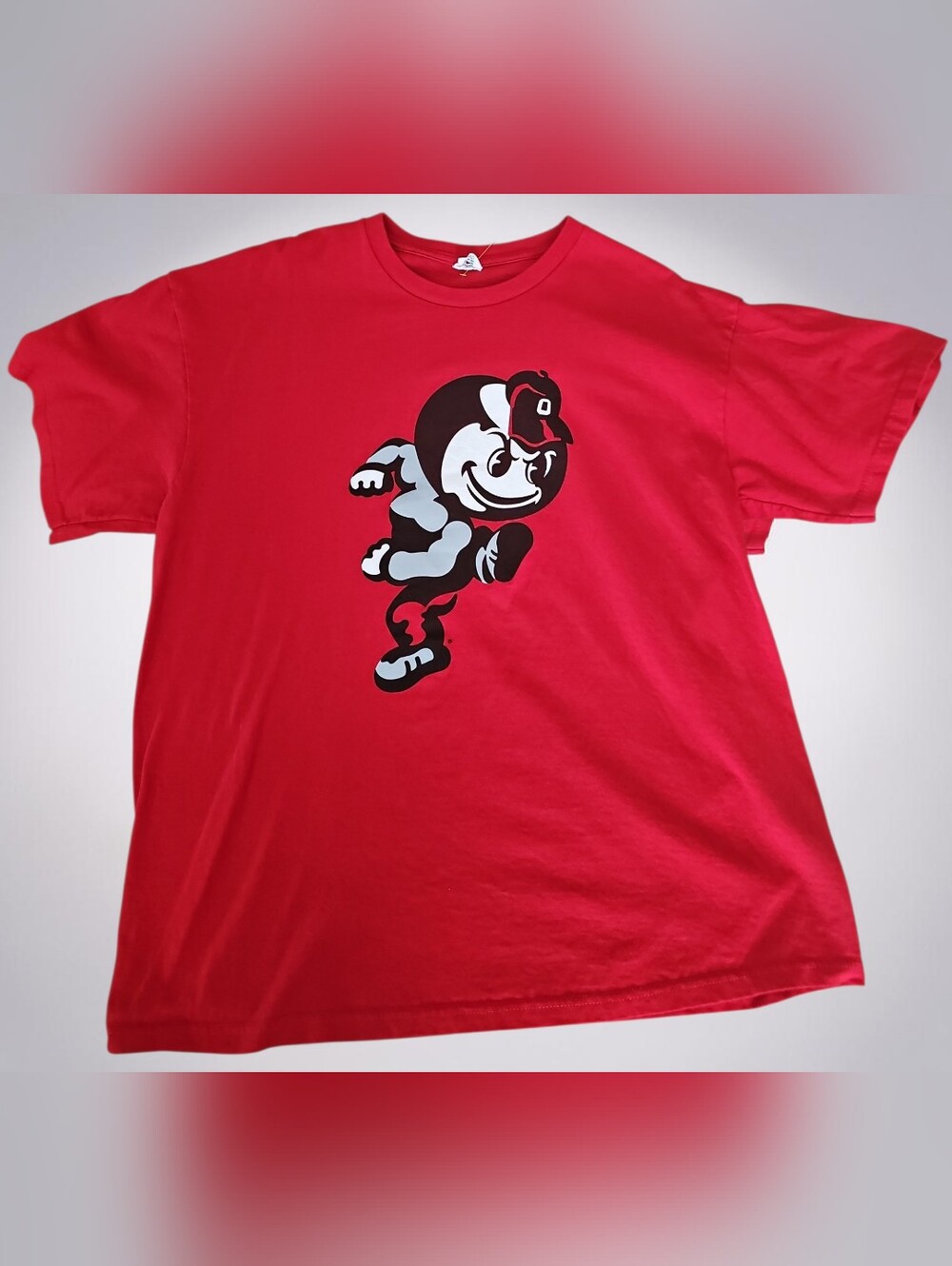 Delta Red Short-Sleeve Tee with Mascot Graphic XL